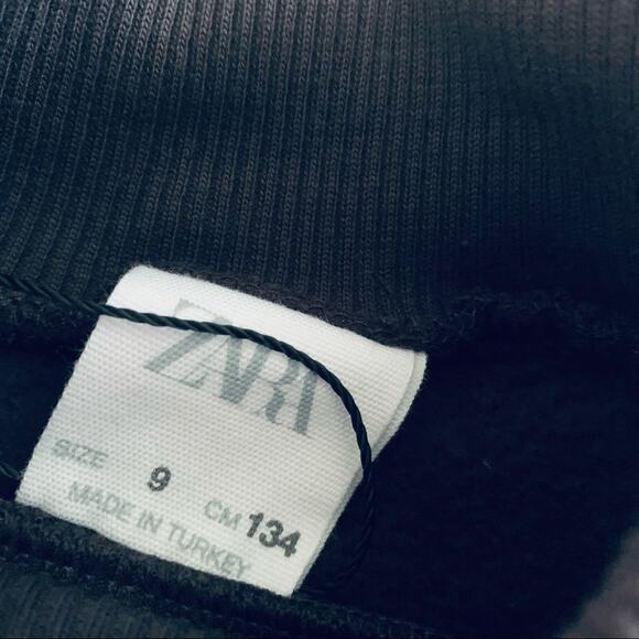 Zara girls floral studded sweatshirt NWT size 9 - Picture 4 of 7